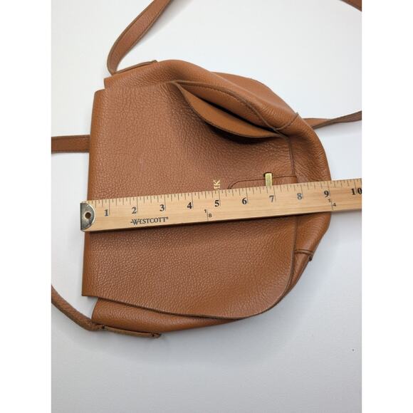 Mark And Graham Brown Leather Crossbody Bag - Picture 10 of 10